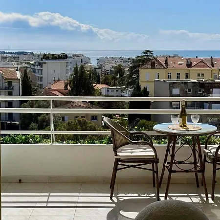 Luxueux 45m2 Vue Panoramique Terrasse Sud Montfleury Proche Banane Apartment Cannes