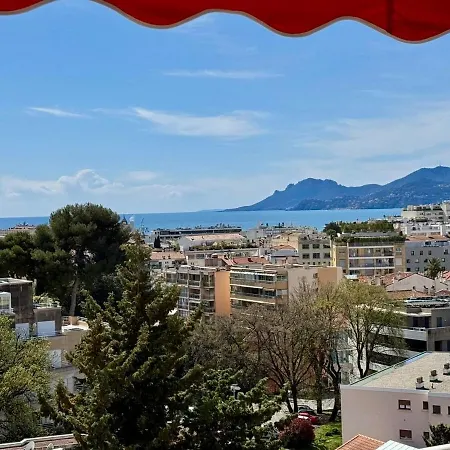 Luxueux 45m2 Vue Panoramique Terrasse Sud Montfleury Proche Banane Cannes