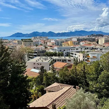 Luxueux 45m2 Vue Panoramique Terrasse Sud Montfleury Proche Banane Apartment Cannes